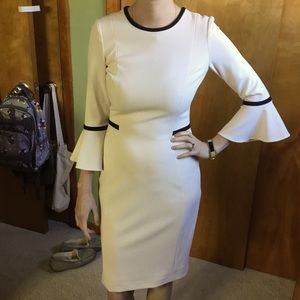 Calvin Klein 3/4 Sleeve Dress